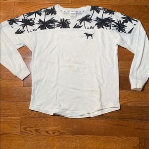 VS PINK Tropical Crewneck